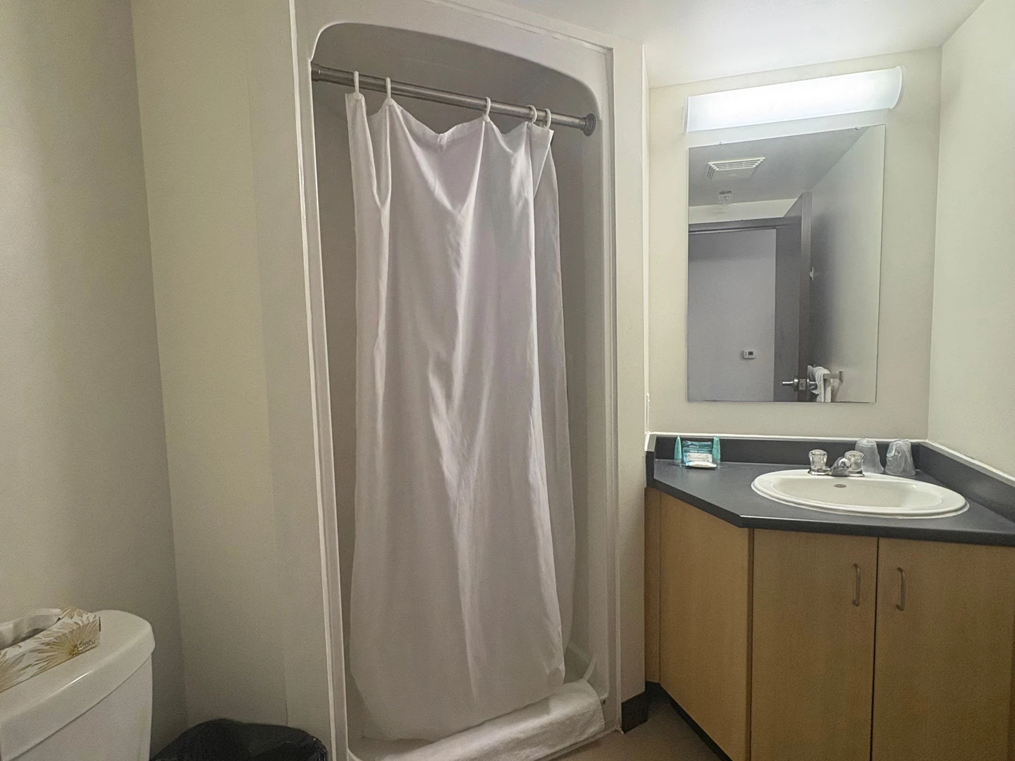 Salle de bain privée dans une unité d’hébergement à Ottawa
